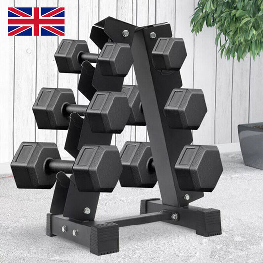 3Tier Dumbbell Weight Rack Storage Stand