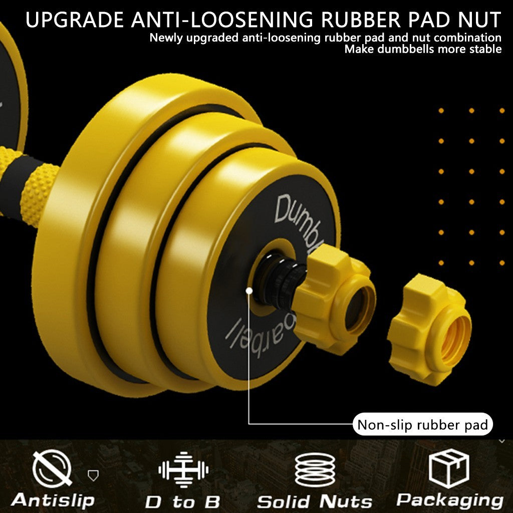 Adjustable Dumbbell Barbell Weight Pair,