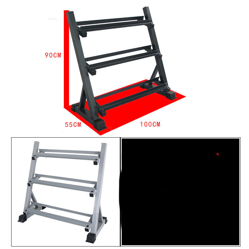 Three-layer Dumbbell Weight Rack