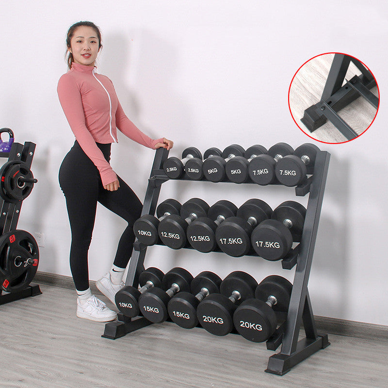 Three-layer Dumbbell Weight Rack