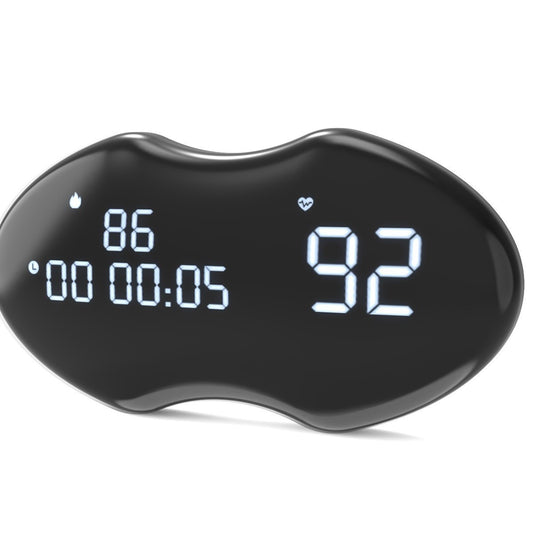 Heart Rate Monitoring Chest Strap With Display Screen