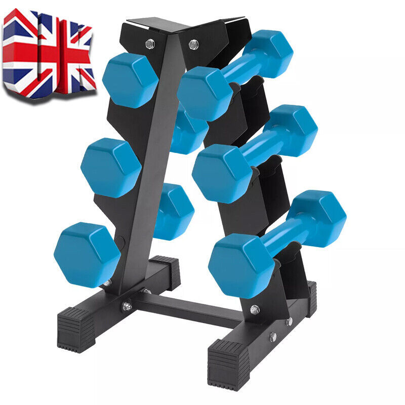 3Tier Dumbbell Weight Rack Storage Stand
