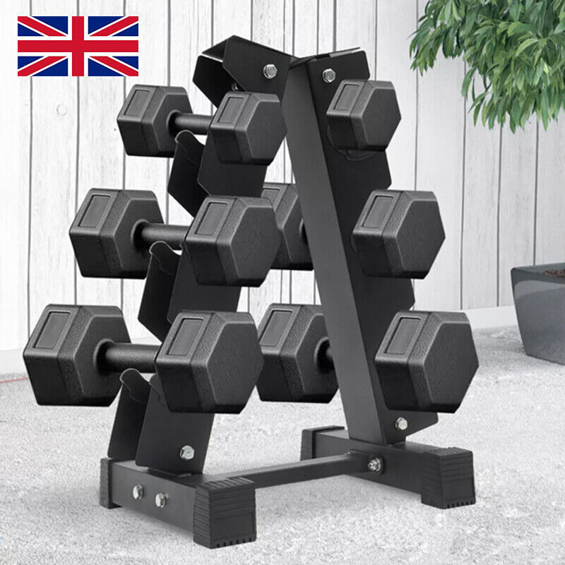 3Tier Dumbbell Weight Rack Storage Stand